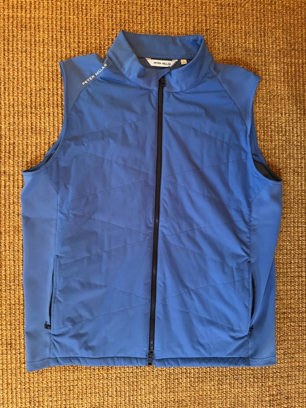 Peter Millar Blue Venture Golf Vest Large